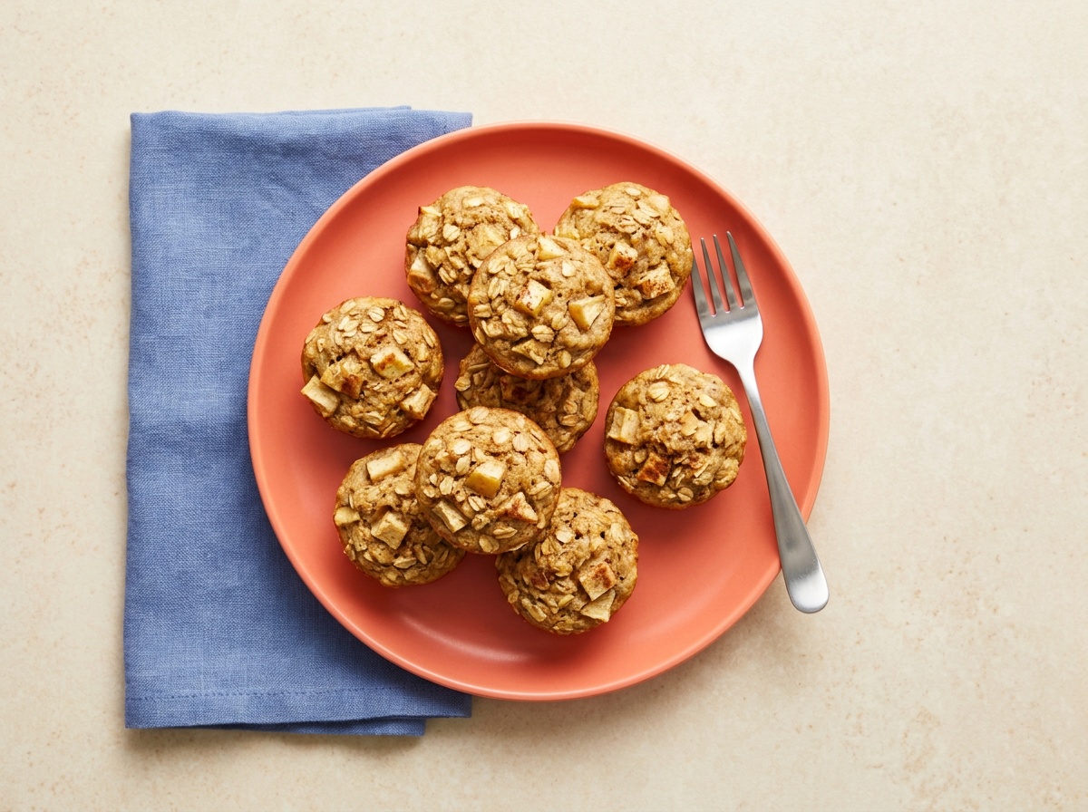 Banana Apple Breakfast Muffins