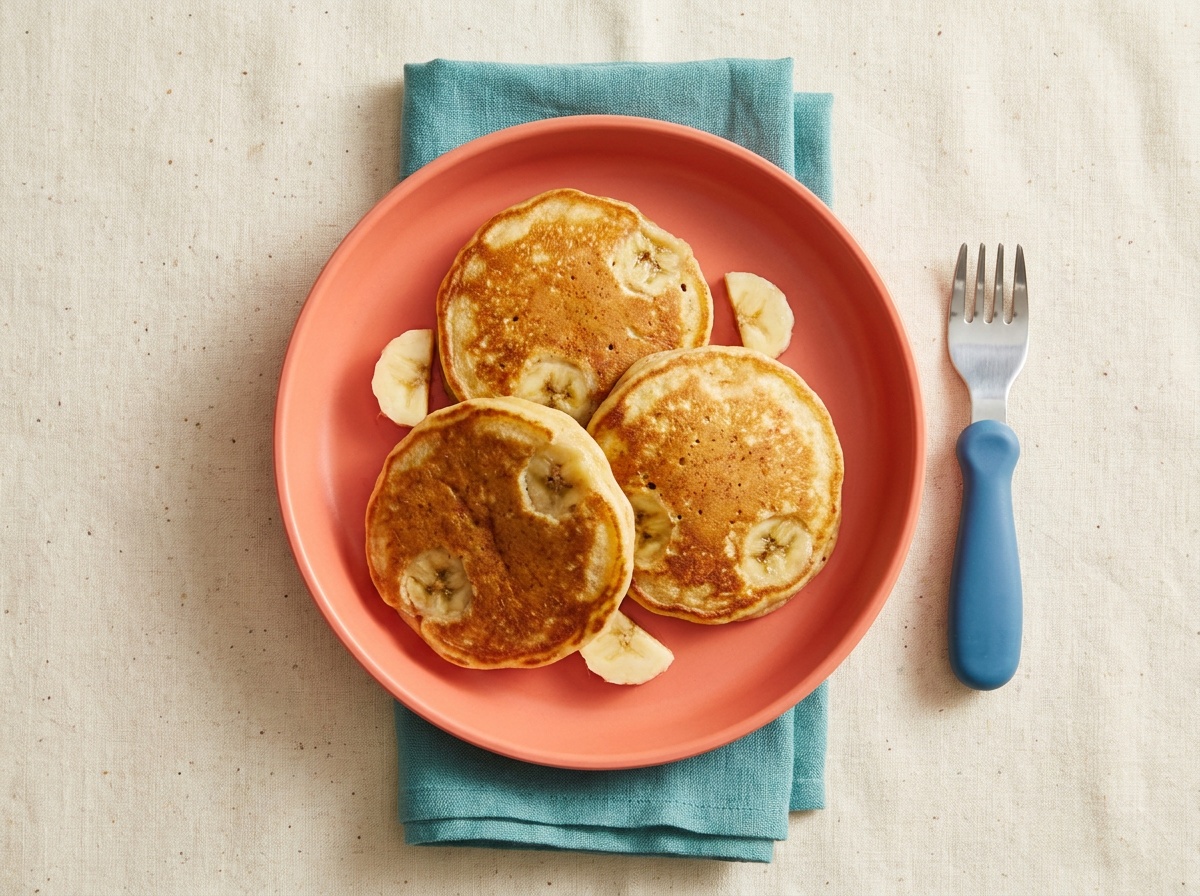 Banana and Egg Baby Pancakes