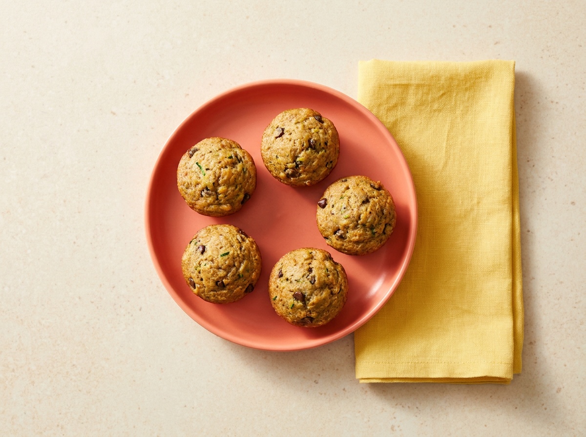 Banana Zucchini Muffins