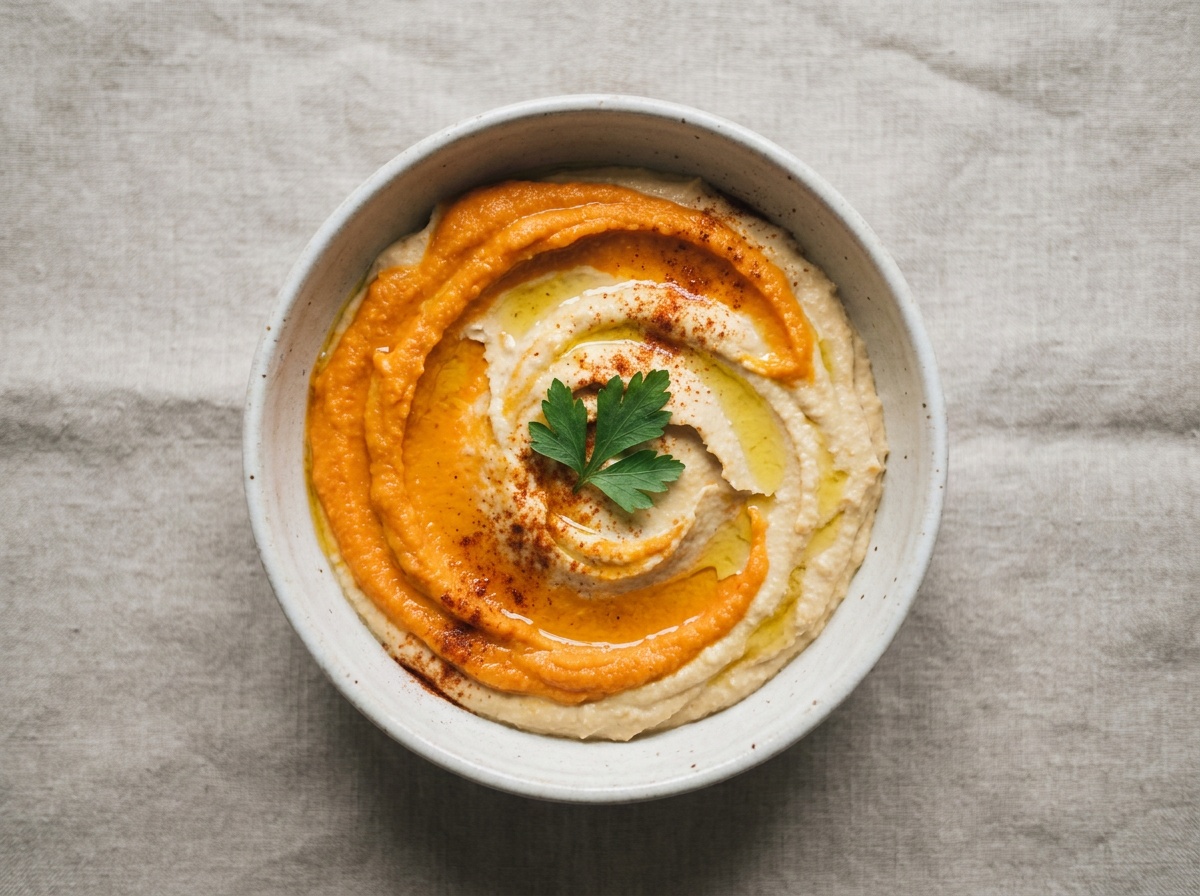 Carrot Hummus Dip