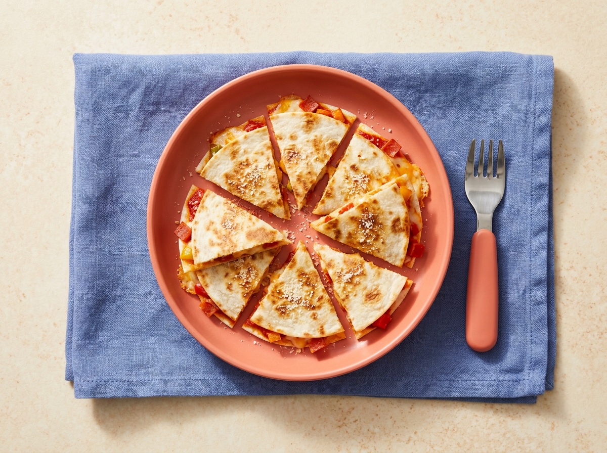 Cheesy Pizza Quesadillas