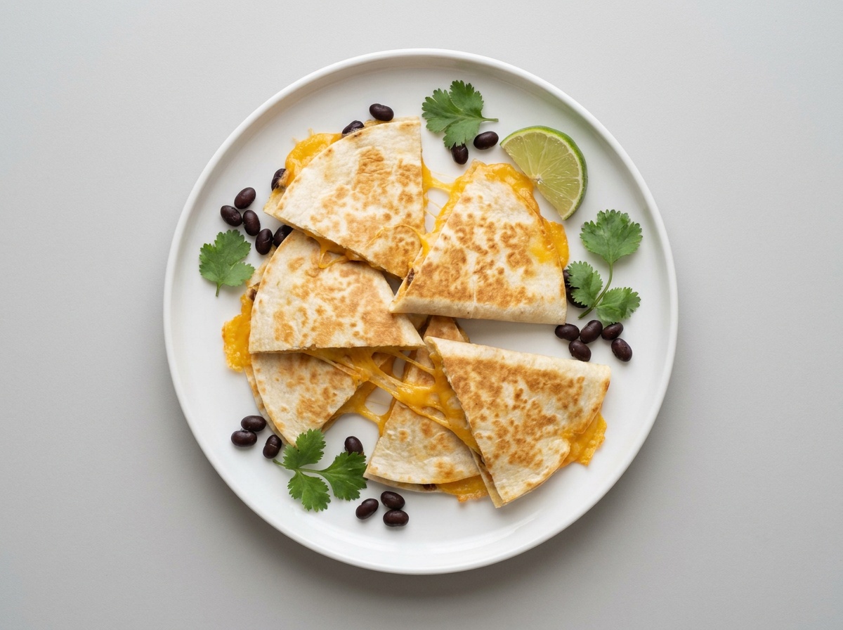 Baby-Friendly Cheese Quesadillas