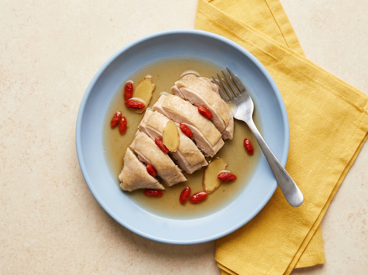Chinese Drunken Chicken (Cold Wine-Brined Chicken)