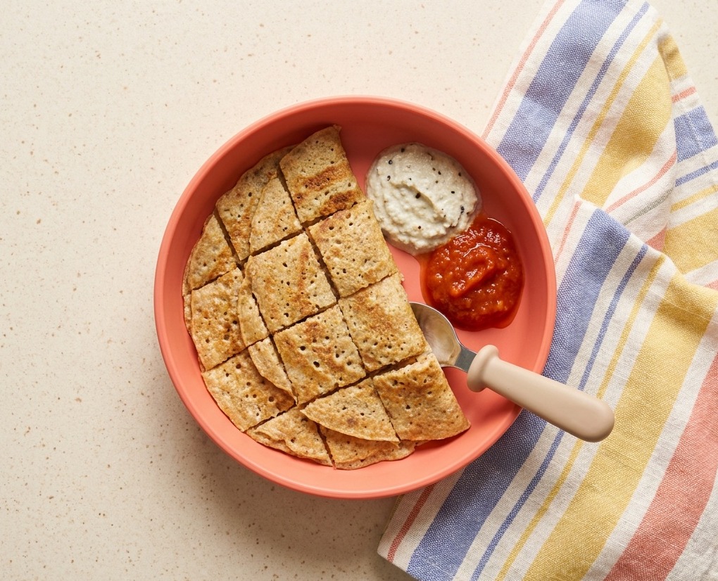Crispy Oats Dosa (Savory Oat and Rice Crepes)