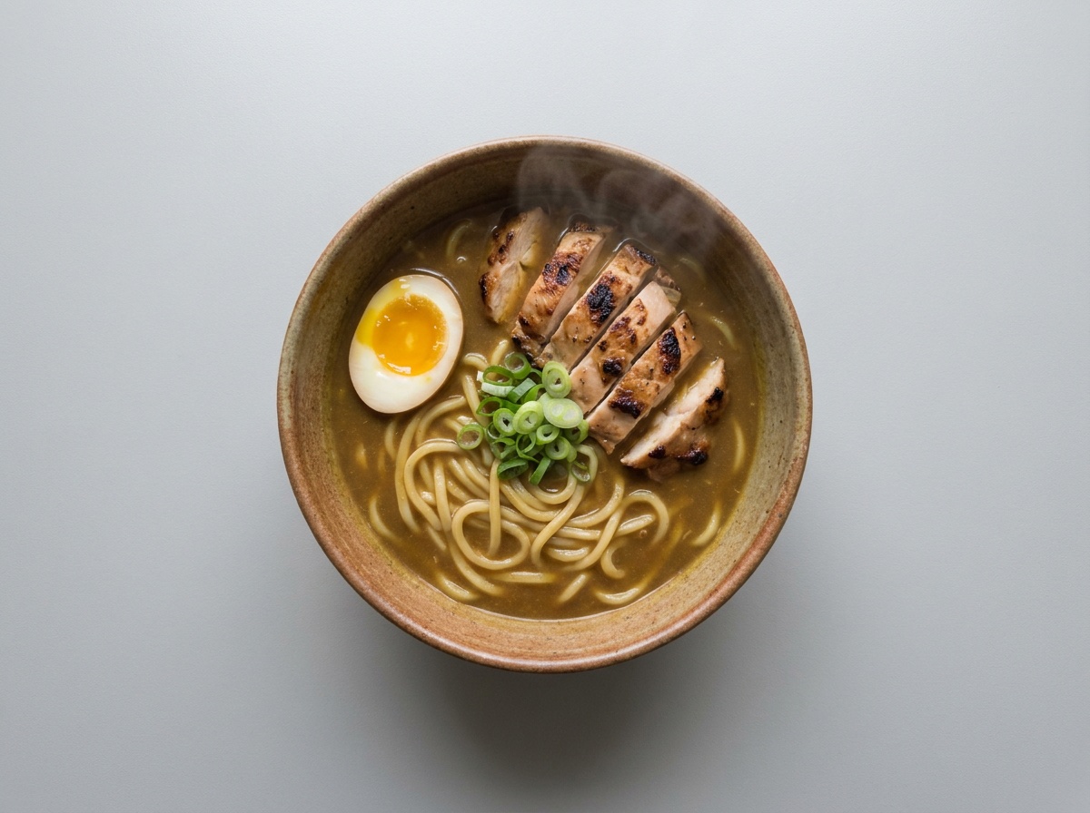 Curry Ramen Noodle Bowl