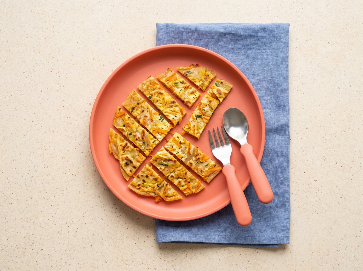 Egg and Carrot Paratha