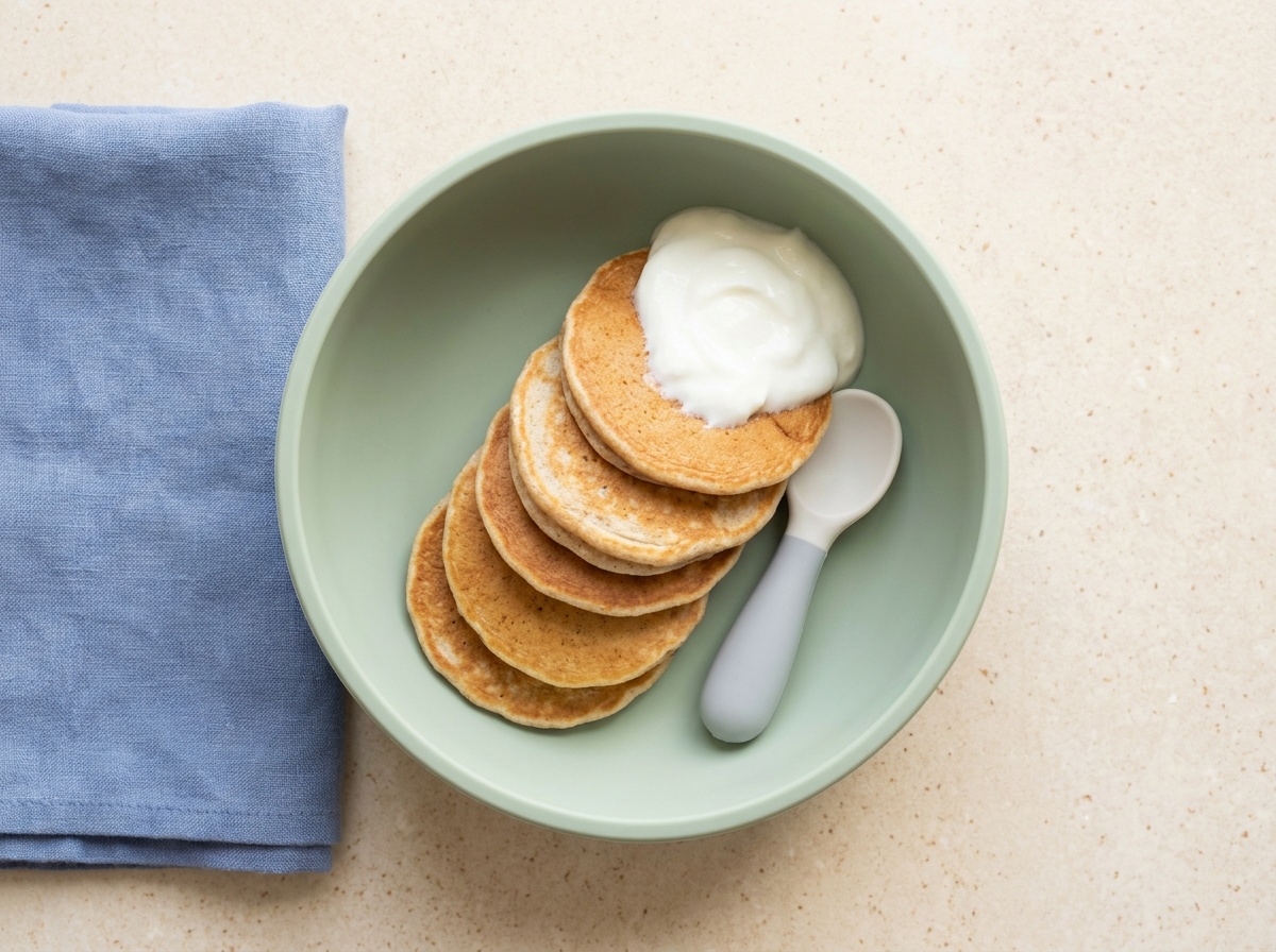 Fluffy Greek Yogurt Pancakes