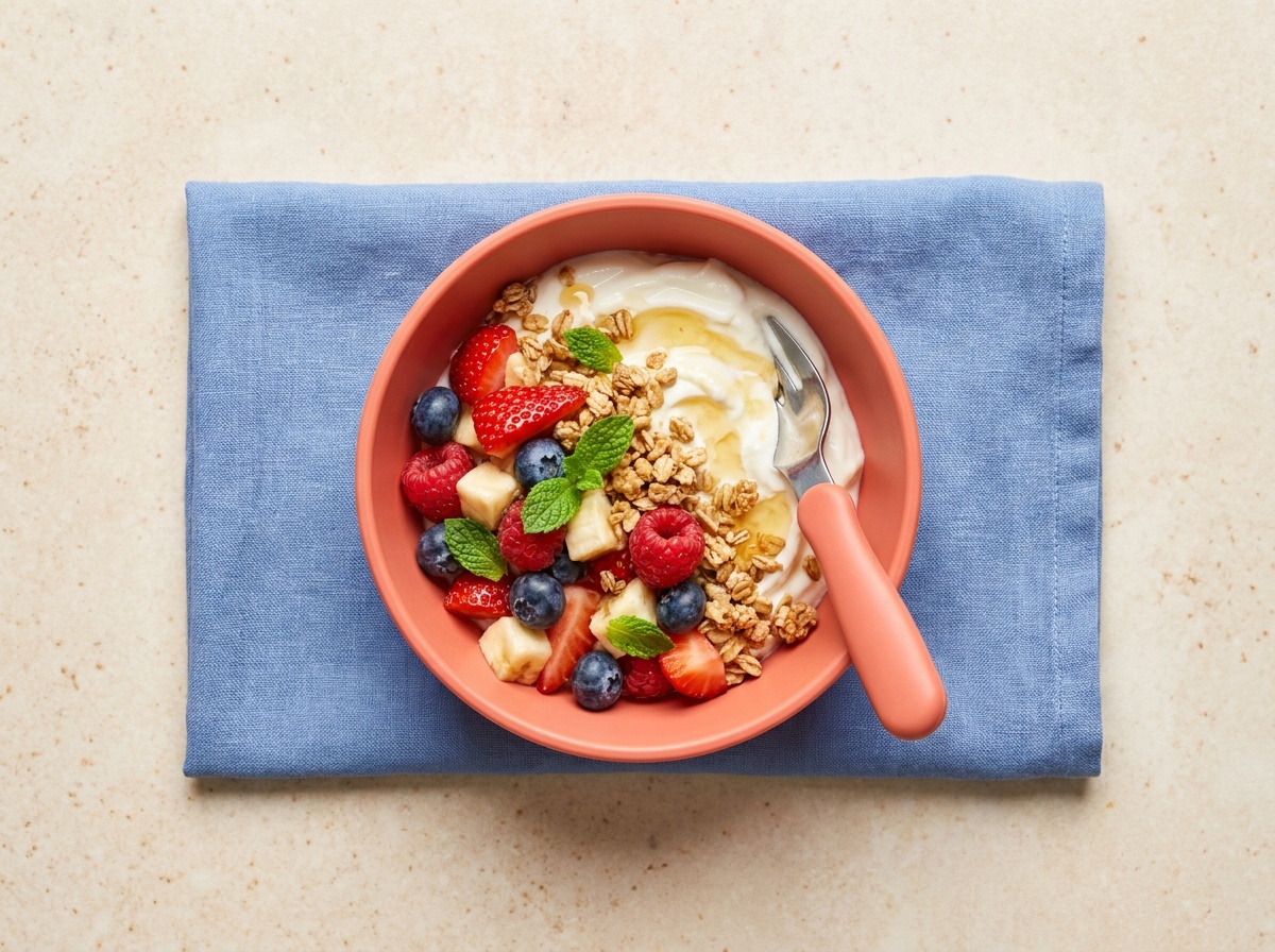 Greek Yogurt and Fruit Parfait