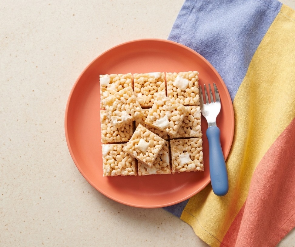 Honey Rice Bubble Crackle Slice
