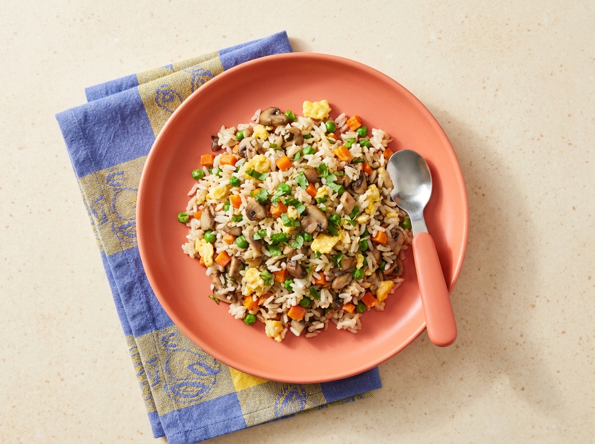 Mushroom Fried Rice