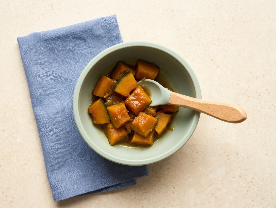 Japanese Simmered Pumpkin (Kabocha no Nimono)
