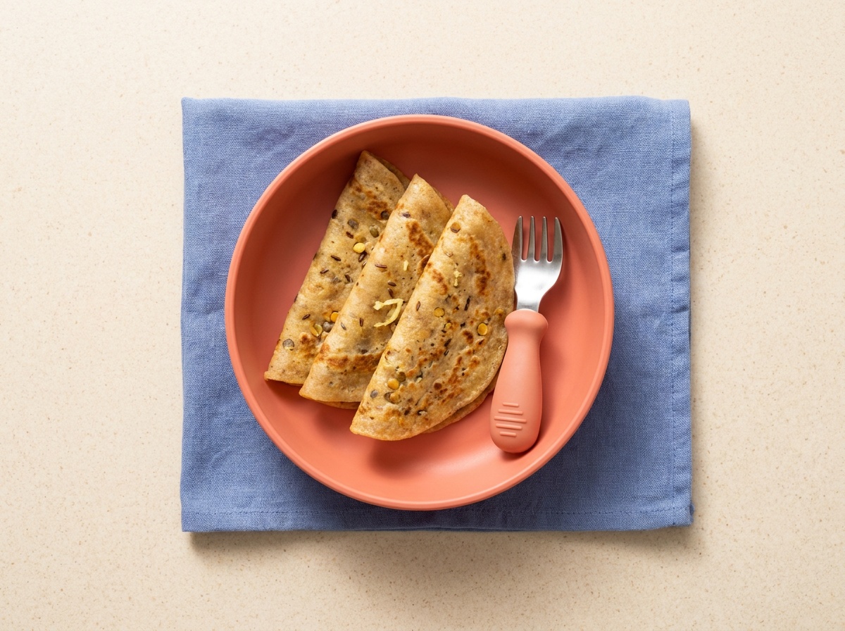 Mixed Dal Dosa (Lentil Crepes)