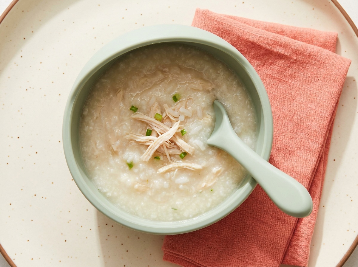 Instant Pot Chicken Rice Porridge