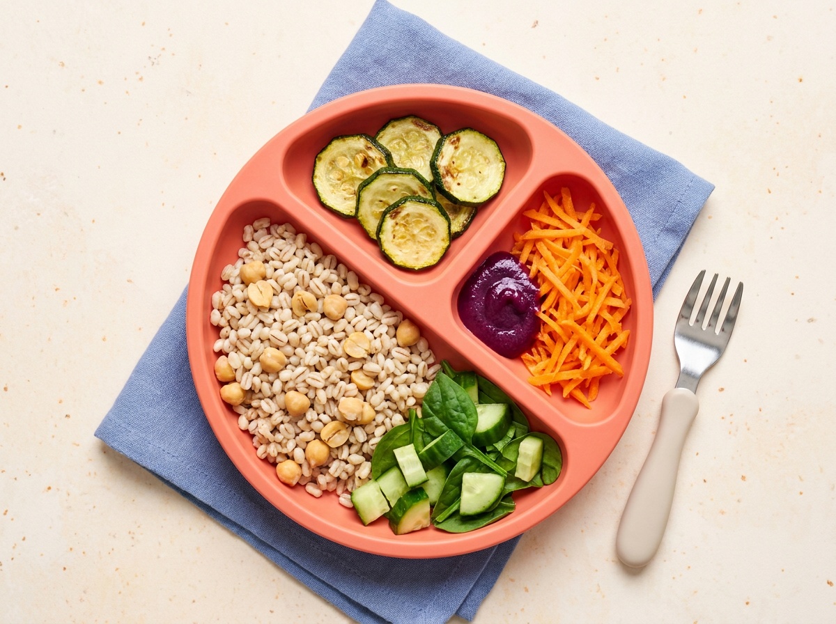 Vegan Korean Nourish Bowl with Barley