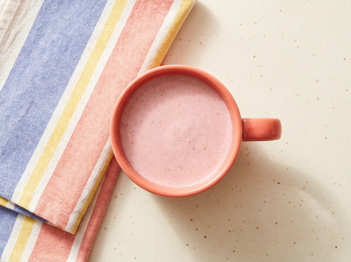 Healthy Strawberry Milk