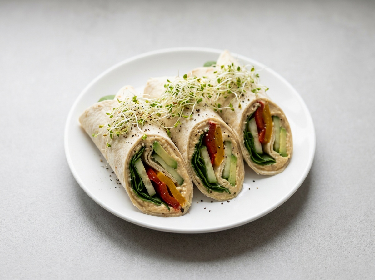 Hummus Wraps