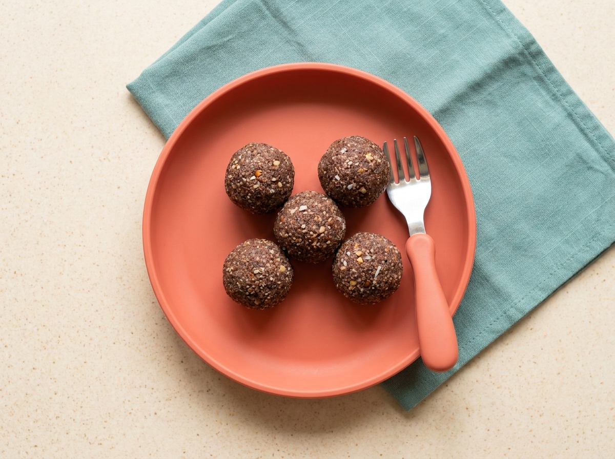 Ragi Laddu (Finger Millet and Nut Balls)