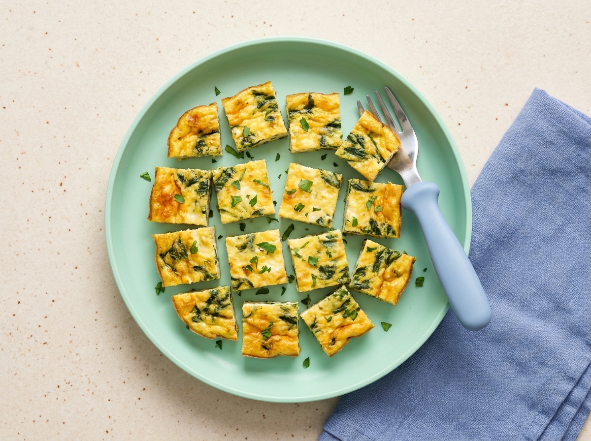 Ricotta and Spinach Mini Frittata