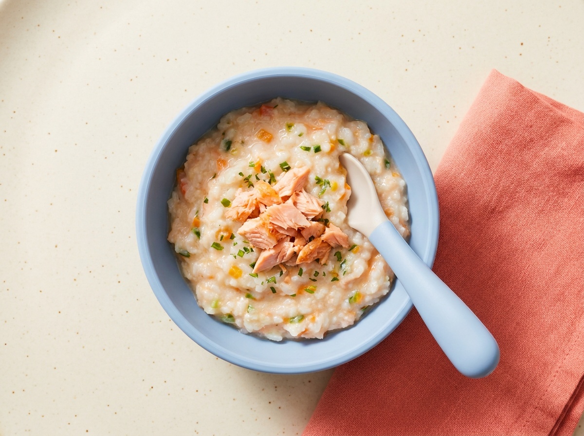 Salmon and Rice Porridge