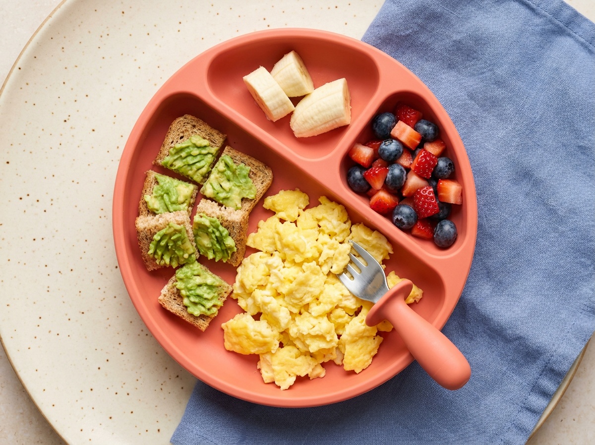 Scrambled Egg and Avocado Toast