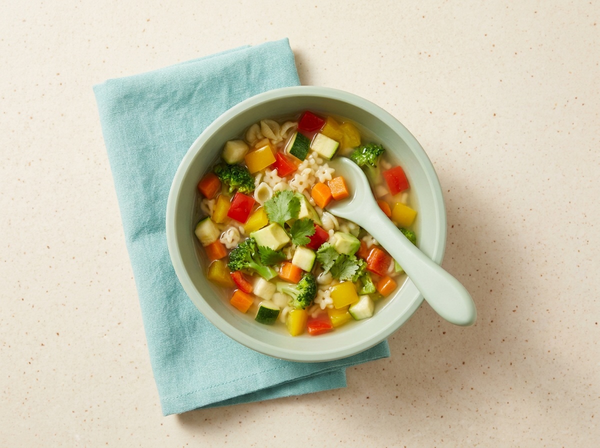 Sopita de Verduras (Mexican Vegetable and Pasta Soup)