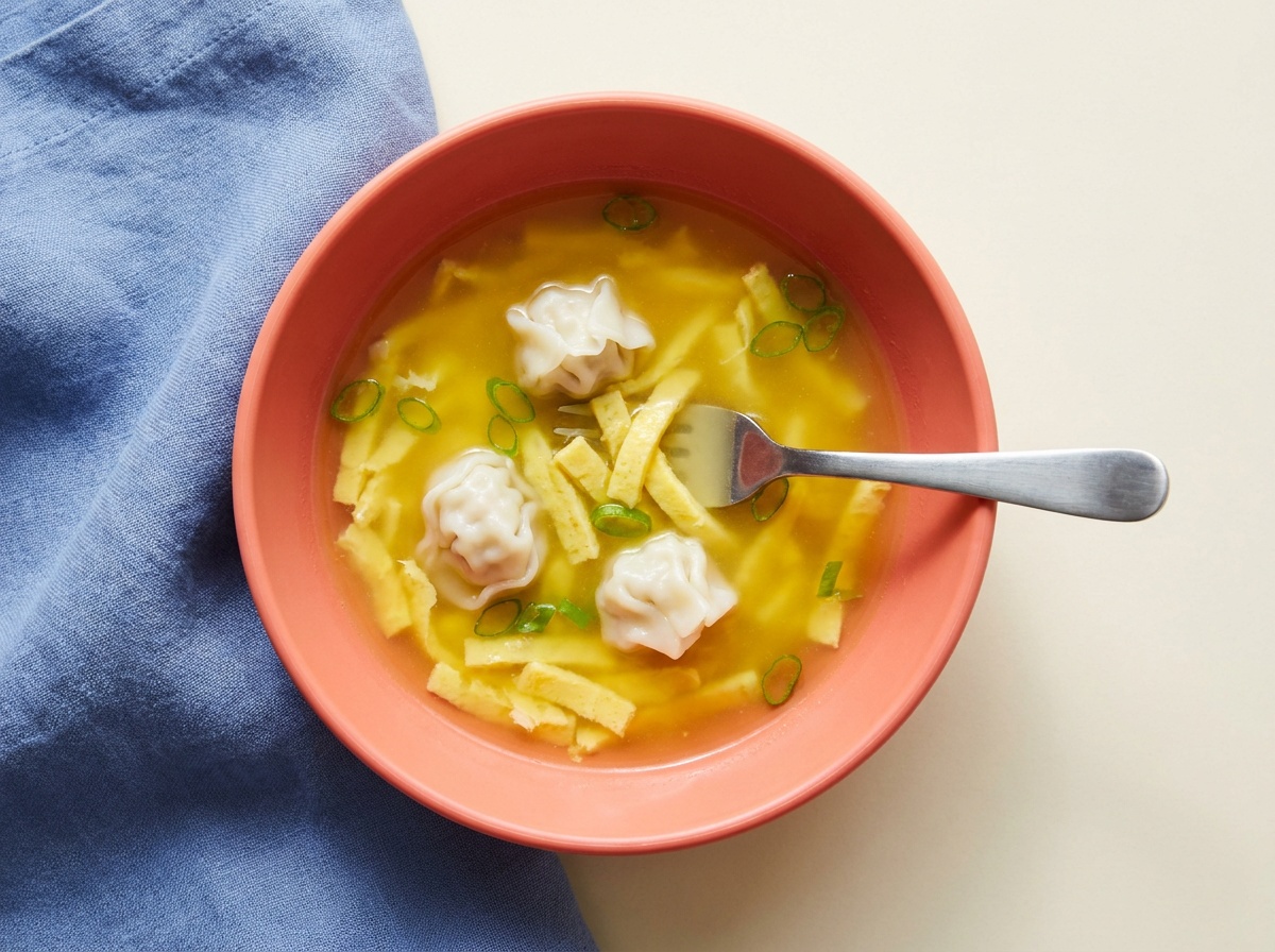 Wonton Egg Drop Soup